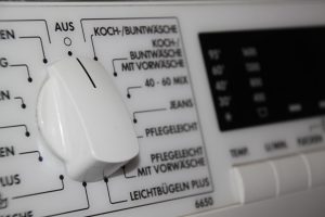 Home Moderne wasmachine met innovatieve technologie voor energie-efficiënt en slim wassen